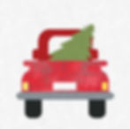 Thumbnail: Little Red Truck Foundation Paper Piecing Pattern