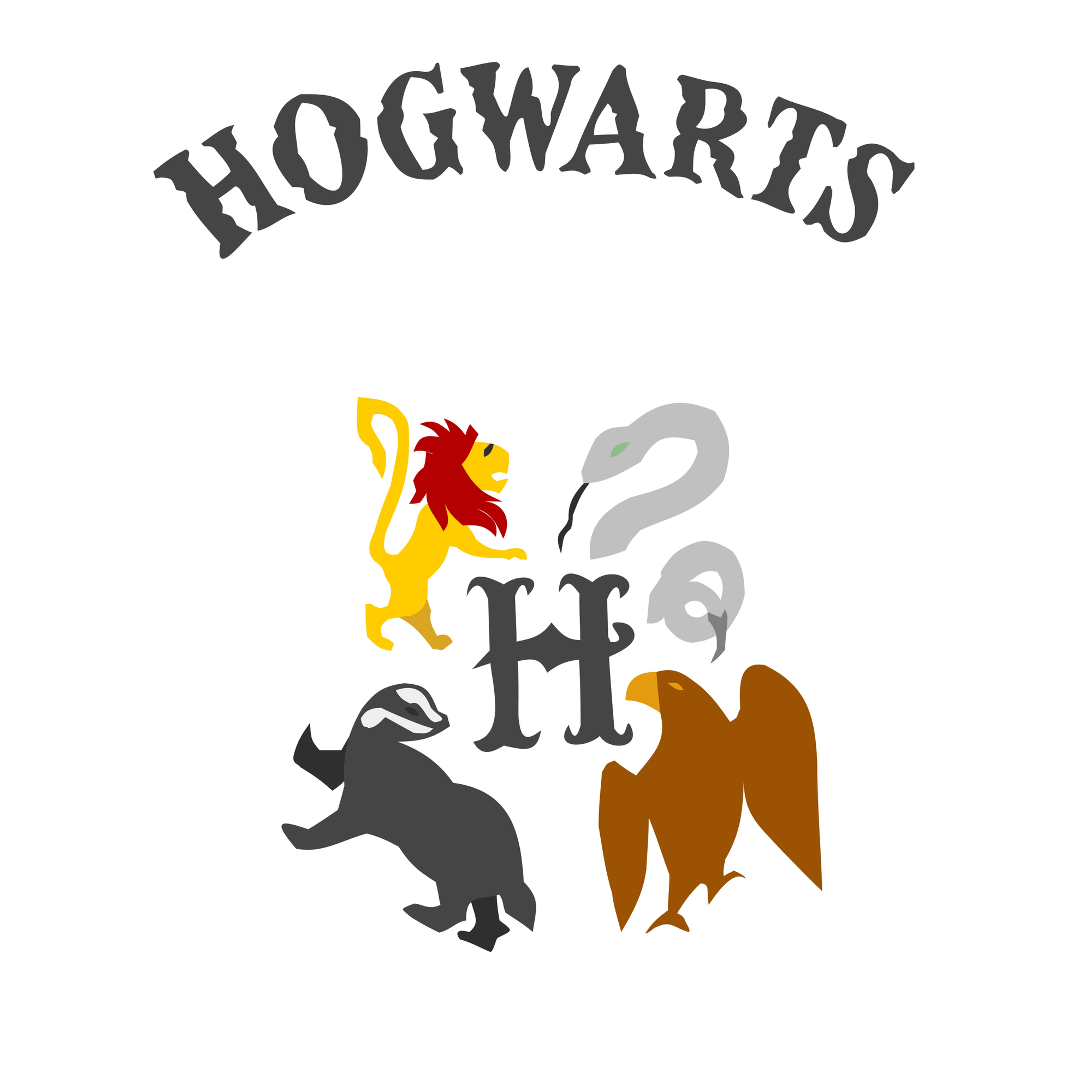 Hogwarts Crest APPLIQUE Pieces