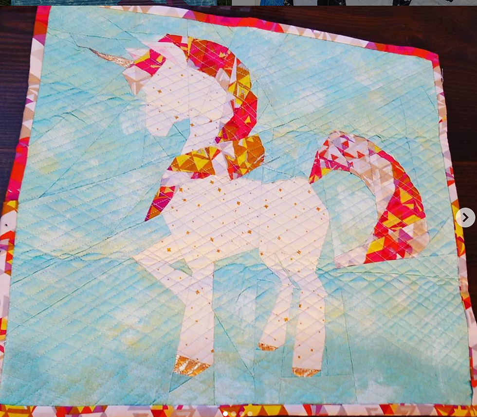 Thumbnail: Unicorn Foundation Paper Piecing Pattern