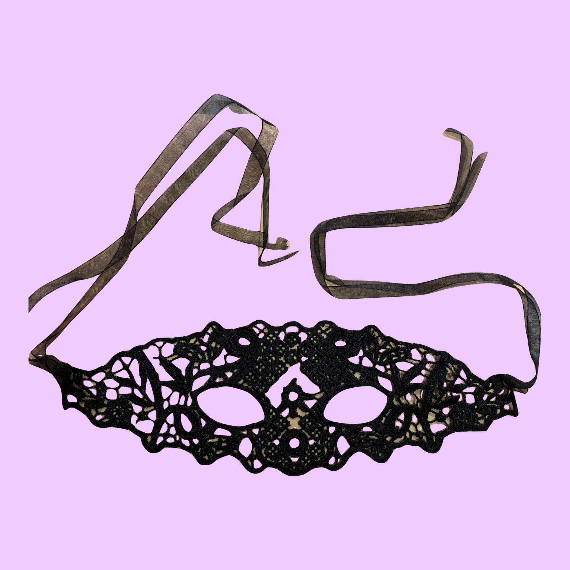 Mascara  de   Encaje   La  Locura