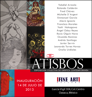 Atisbos – Exposición Colectiva de Gráfica