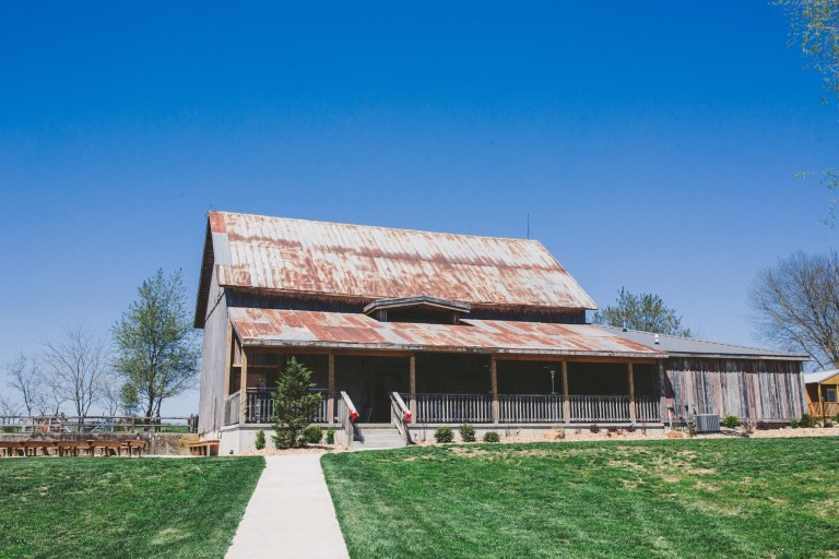 Outside of Barn During the Day