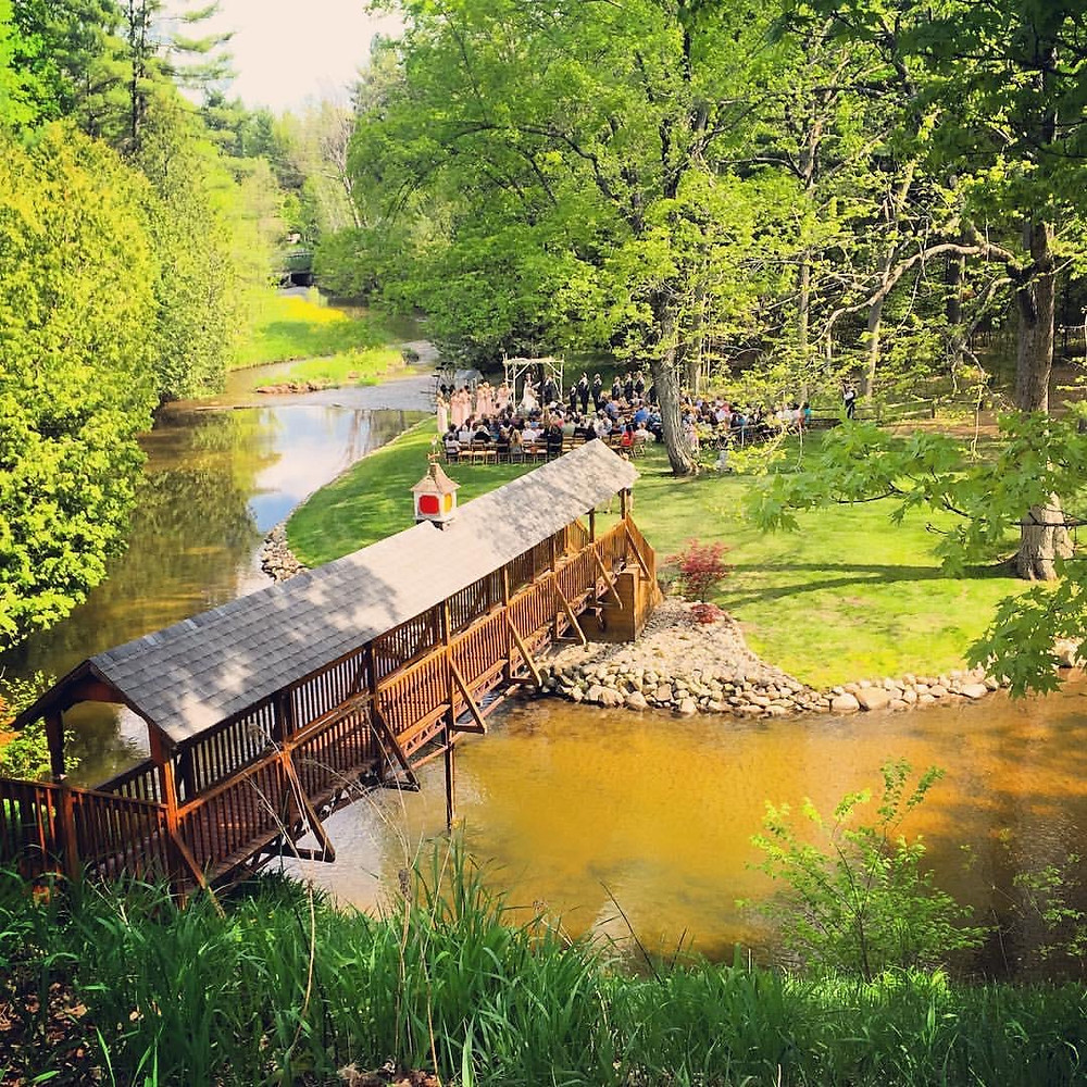 Outdoor Wedding Ceremony by Water