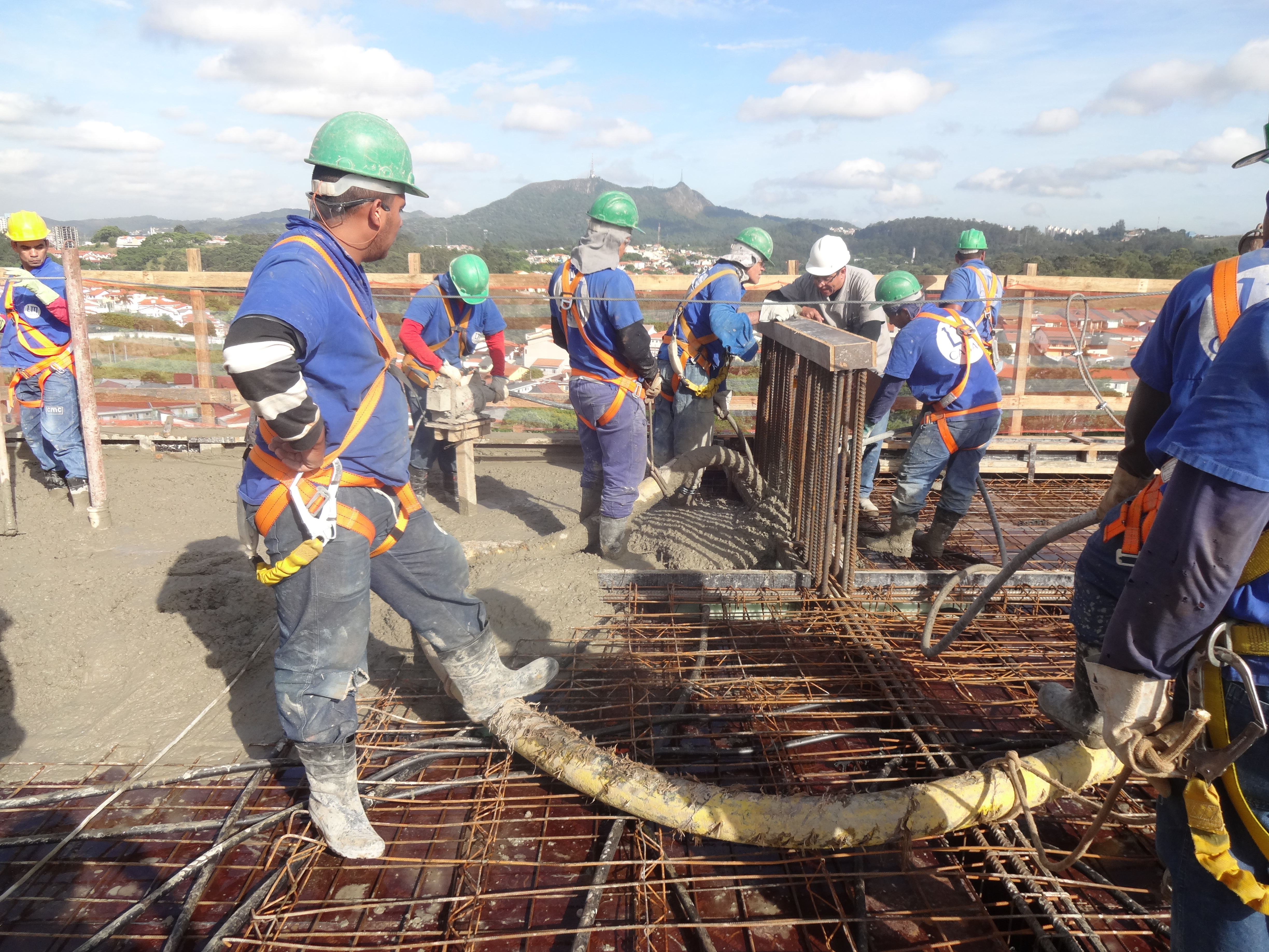 Concretagem 3º Pavto