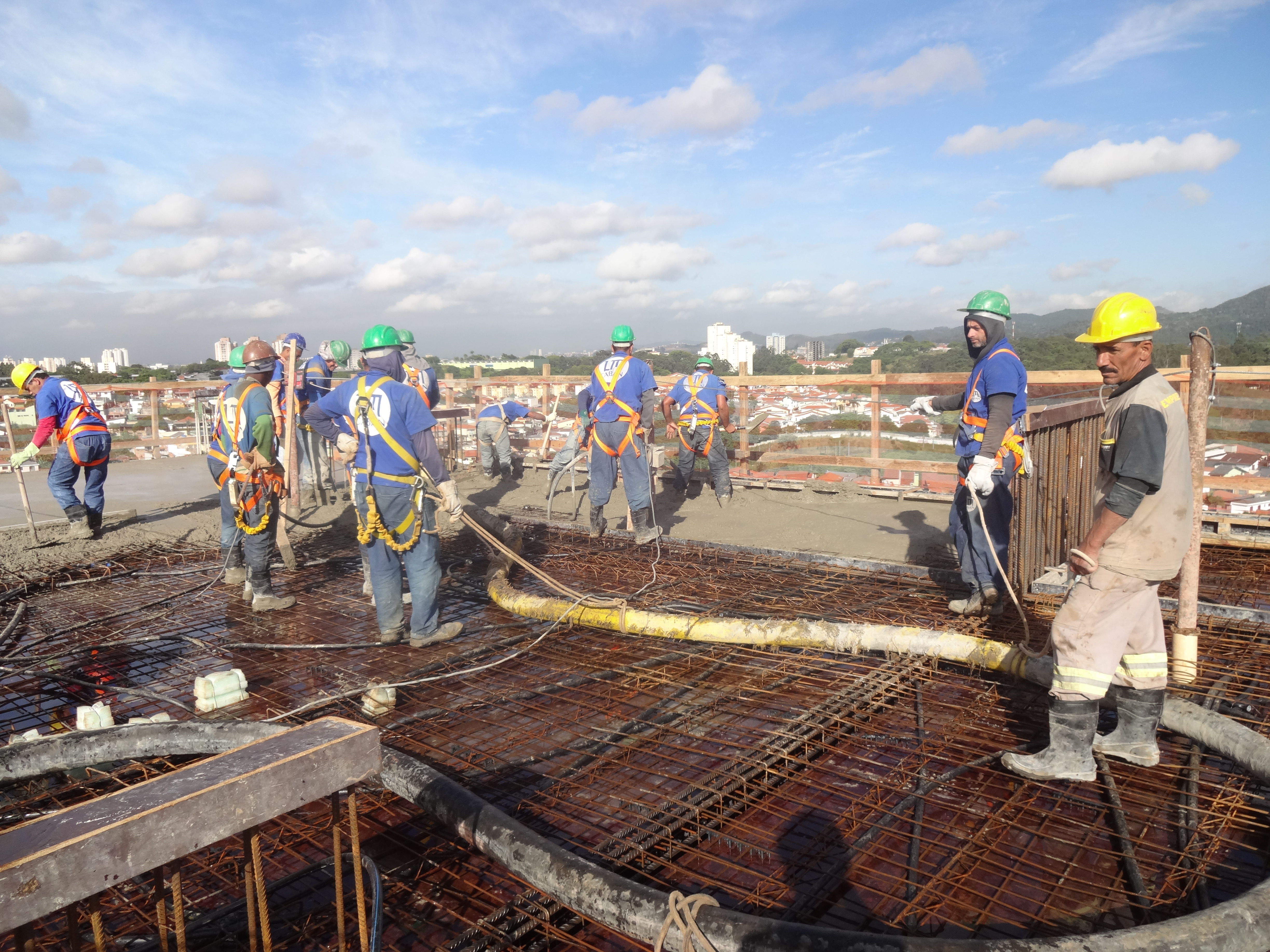 Concretagem 3º Pavto
