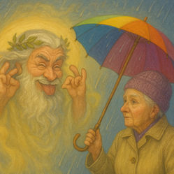 Le pied de nez du Bon Dieu à Madame Lilou