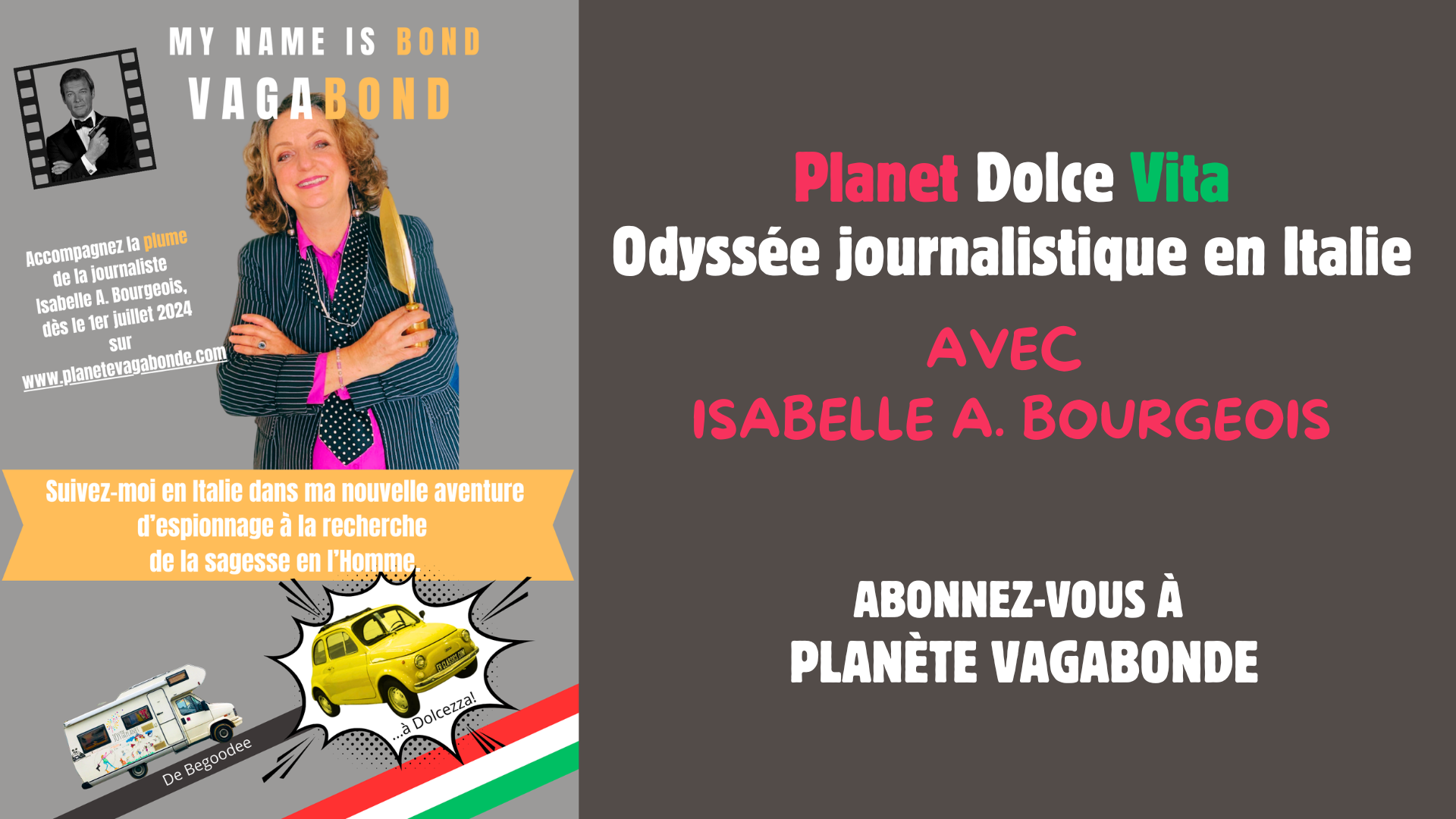 Teaser! Mini Joy for the Planet en Italie en quête de joie et de sagesse en l’Homme