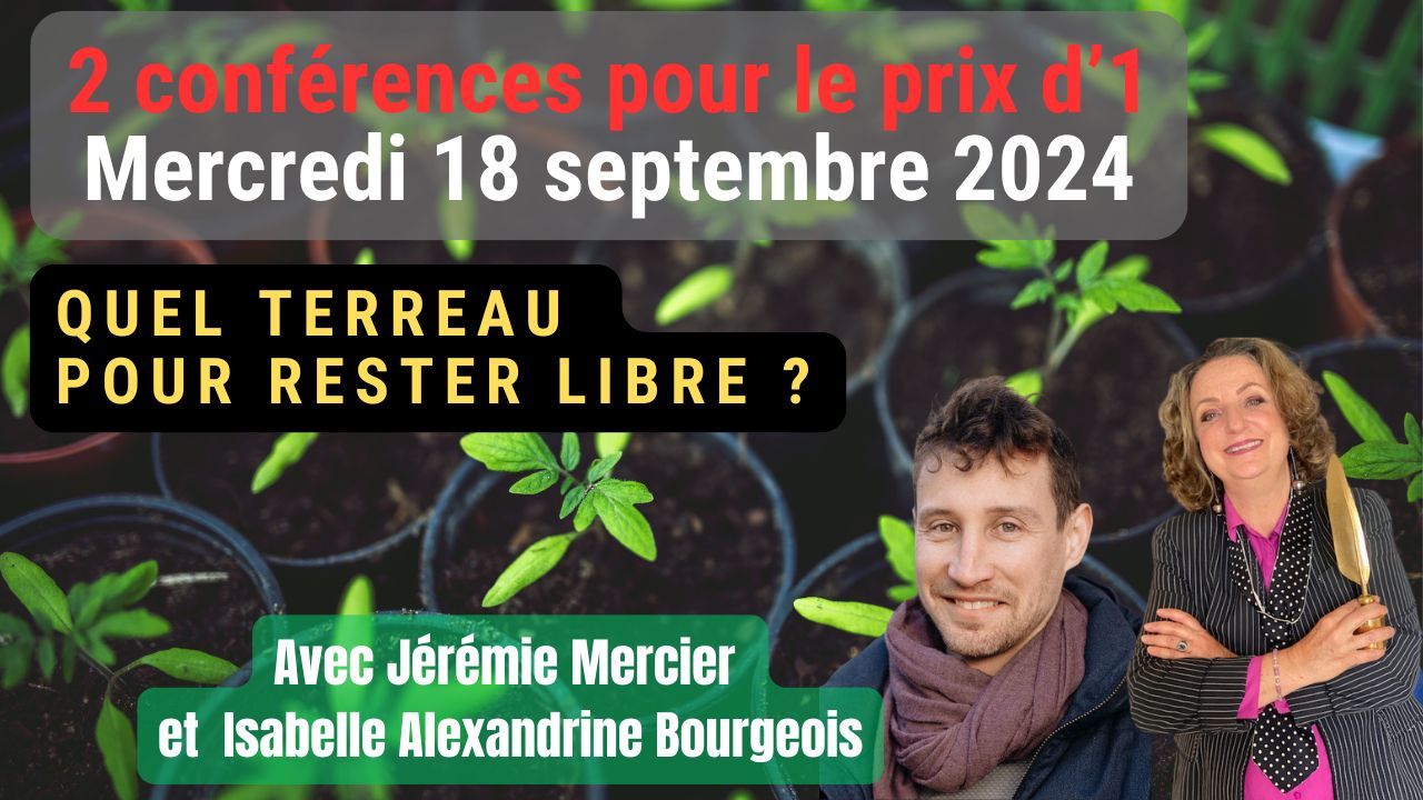 Teaser de la conférence le 18 septembre à Aubonne: "Comment rester des esprits libres par une bonne immunité physique et mentale"