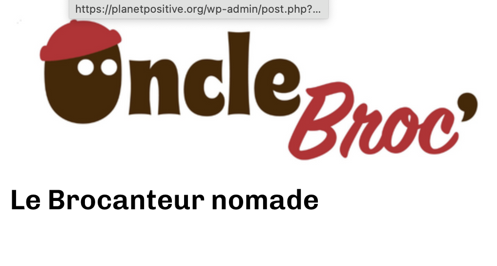 La joyeuse brocante de l'Oncle Broc