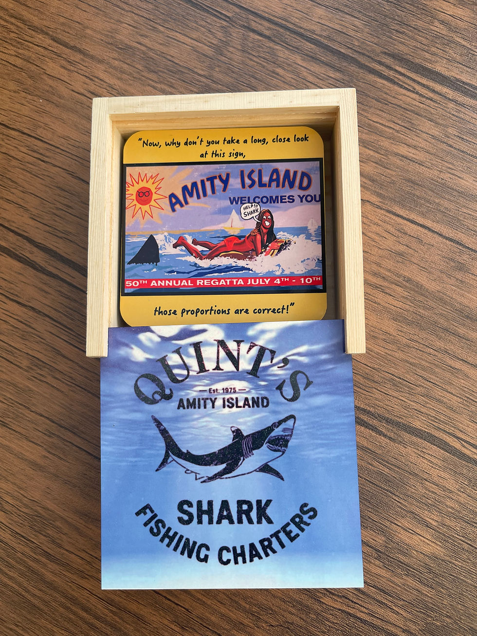 Thumbnail: Jaws Coasters with gift box!