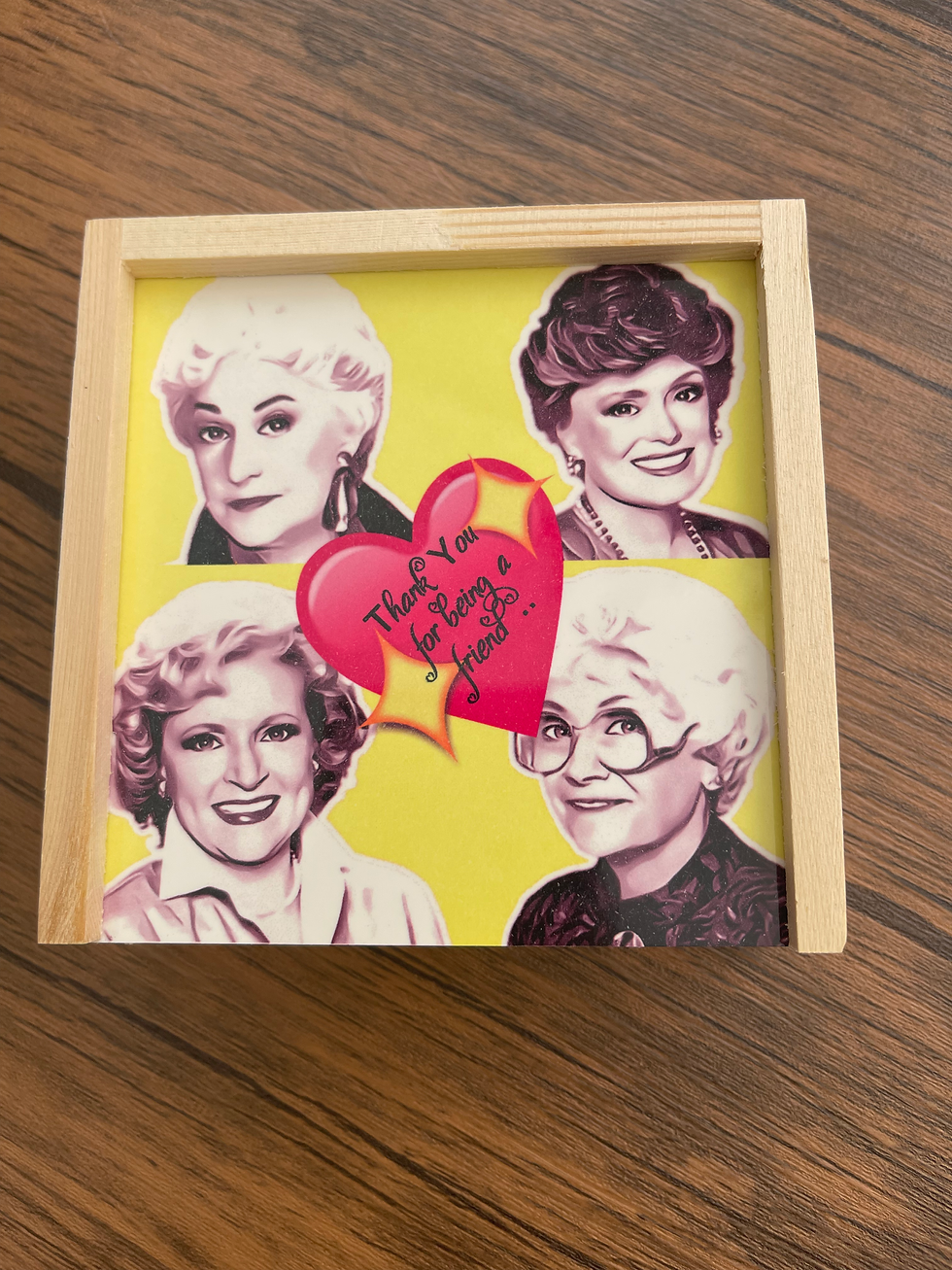 Thumbnail: The Golden Girls Coasters with gift box!