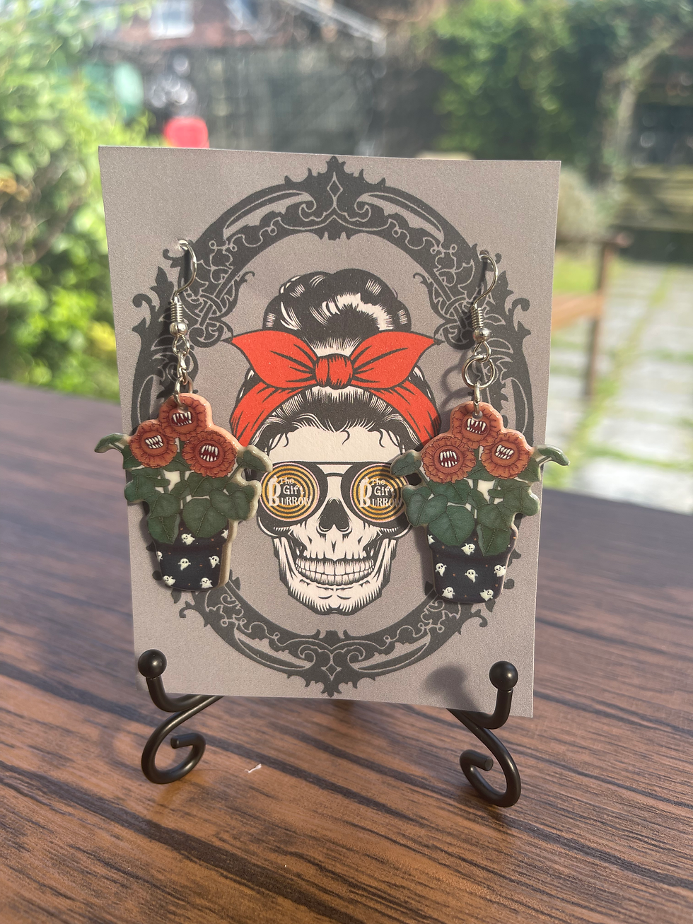 Man eating plant Earrings!