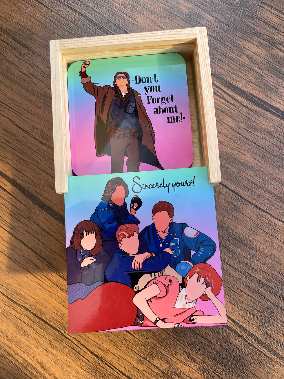 Thumbnail: The Breakfast Club Coasters with gift box!