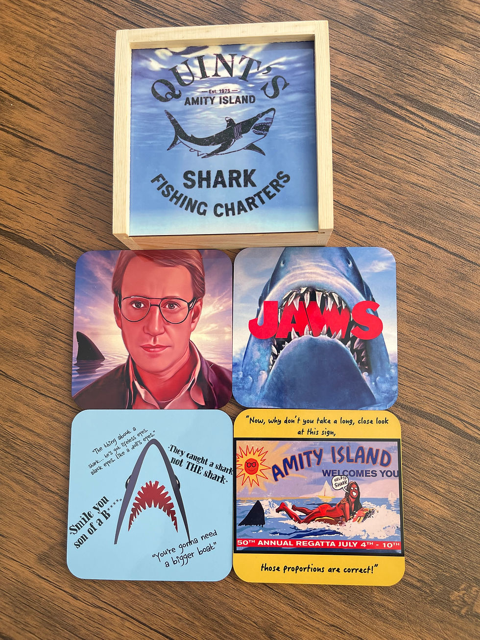 Thumbnail: Jaws Coasters with gift box!