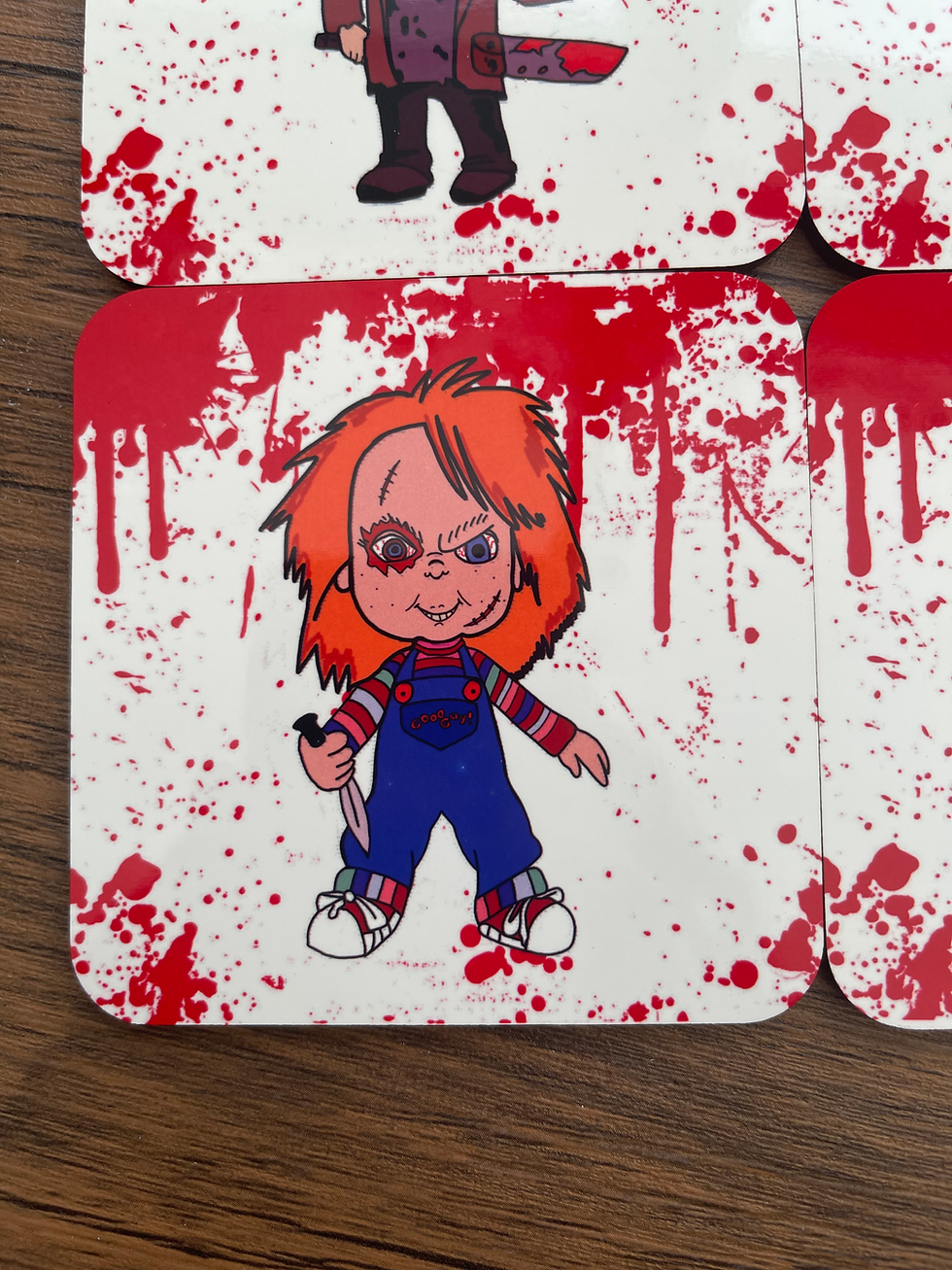 Thumbnail: Horror Coasters with gift box!