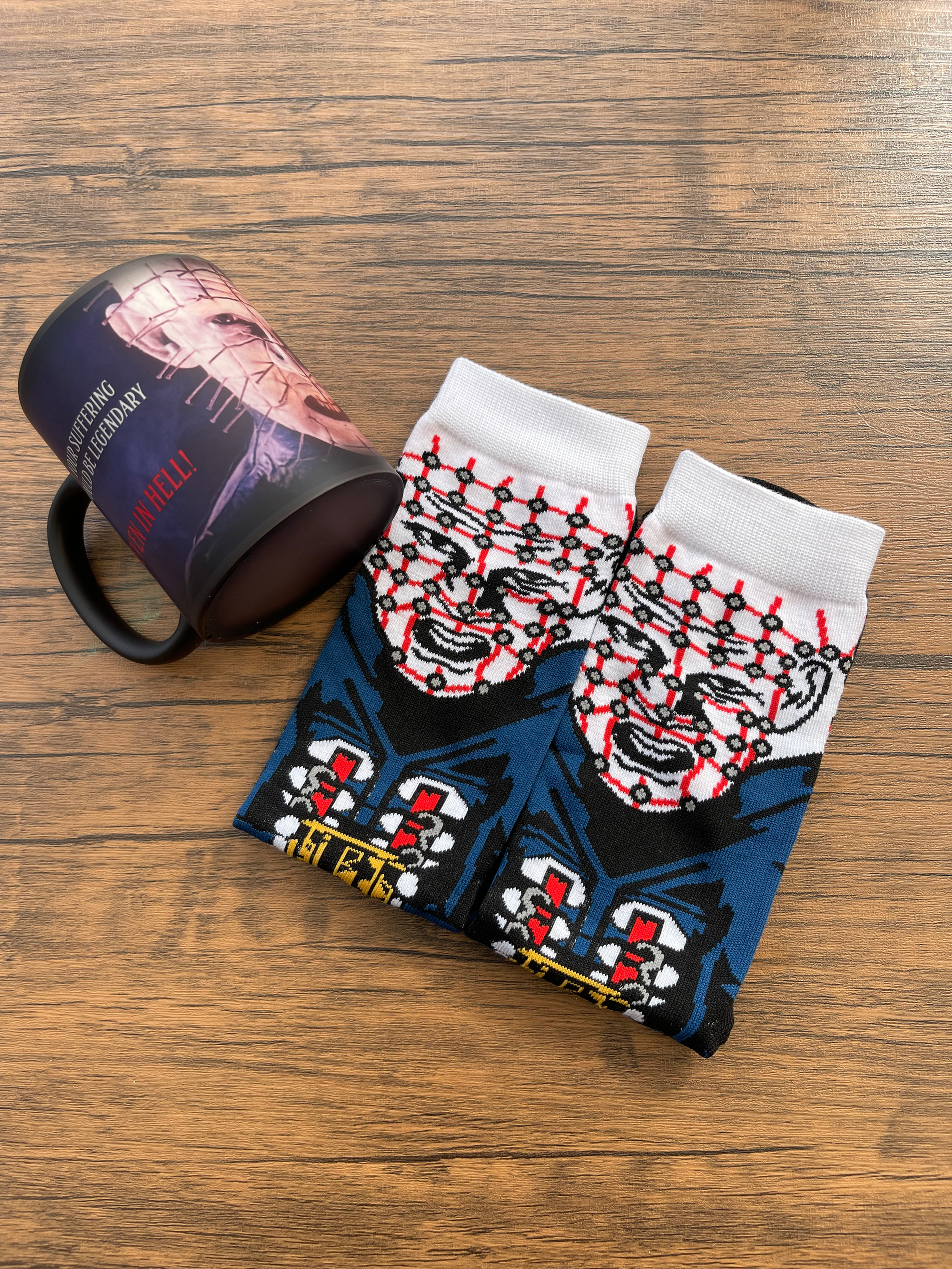 MAGIC! Hellraiser Mug and Sock gift set!