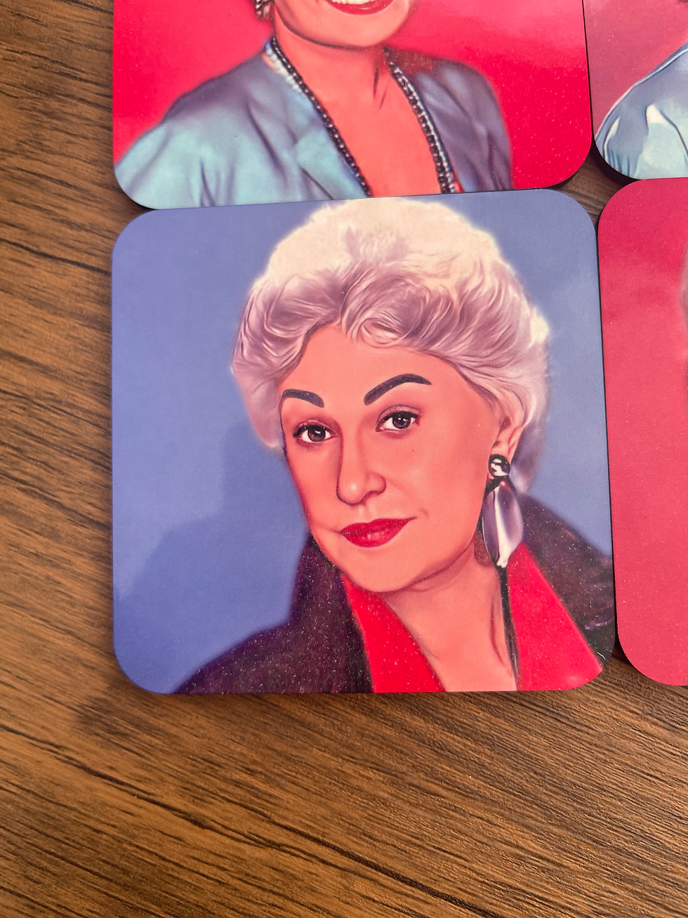 Thumbnail: The Golden Girls Coasters with gift box!