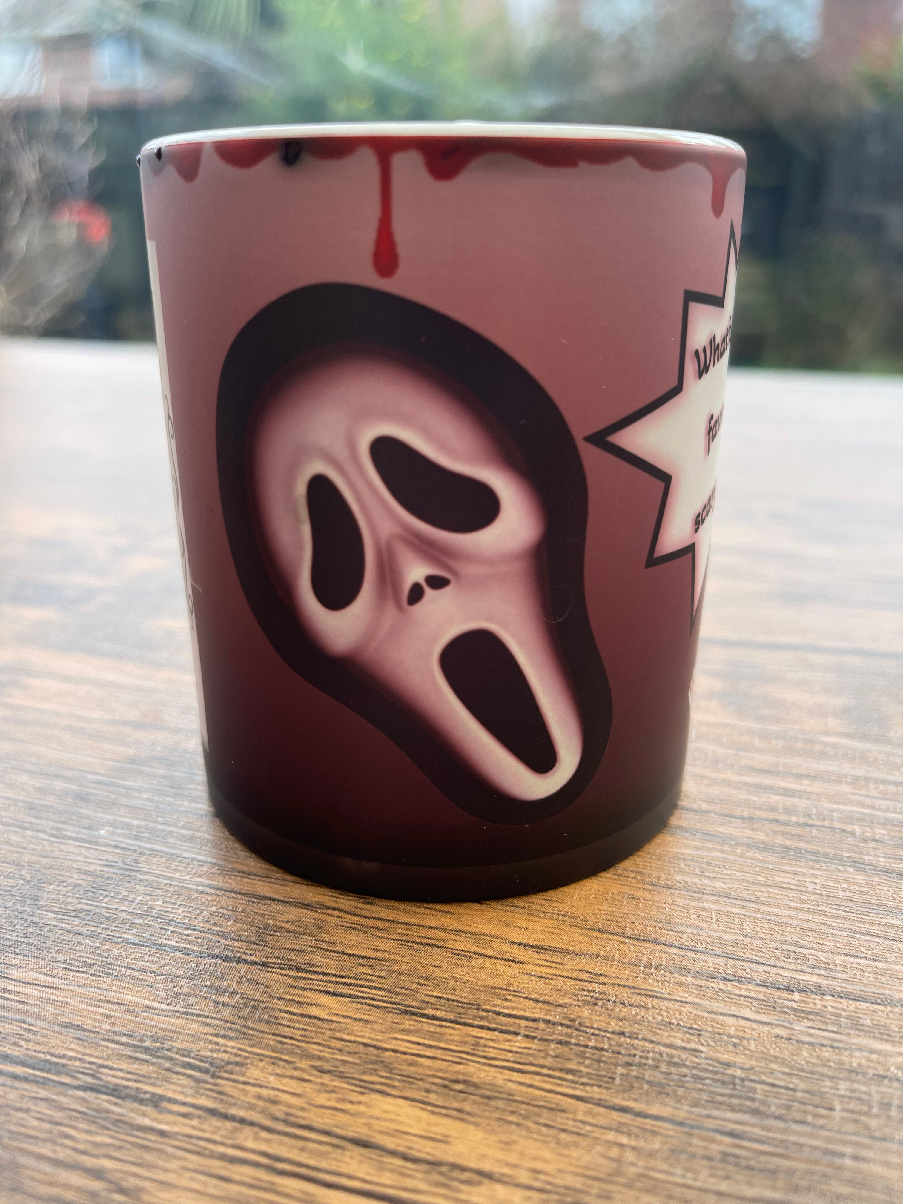 MAGIC! Scream ghost face Mug