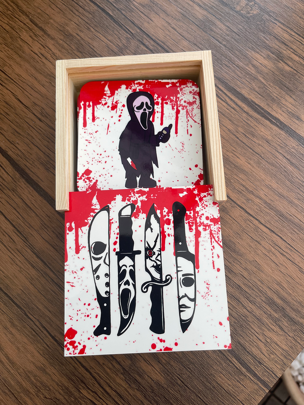 Thumbnail: Horror Coasters with gift box!