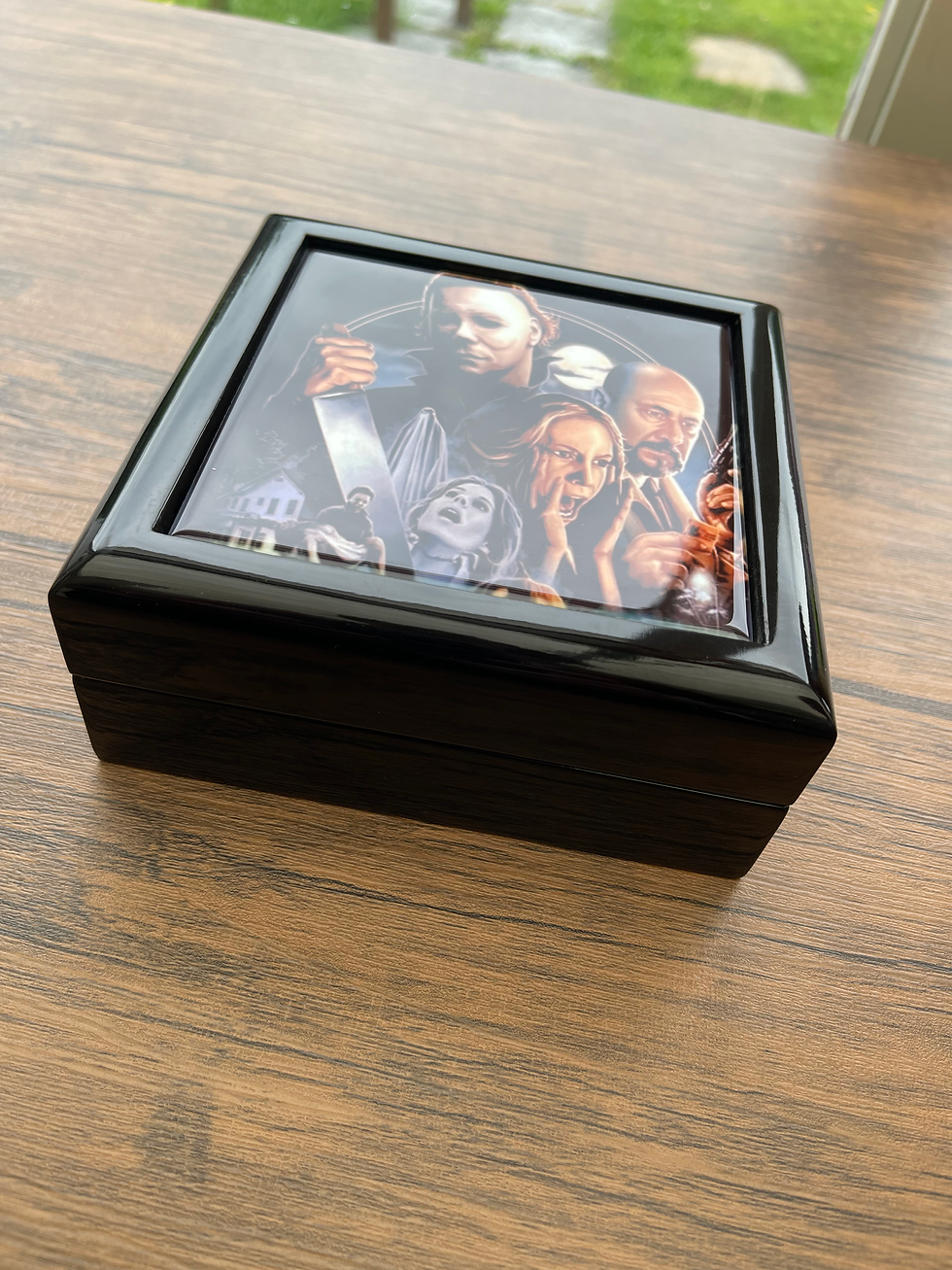Thumbnail: Halloween, Michael Myers Jewellery box (free Earrings!)
