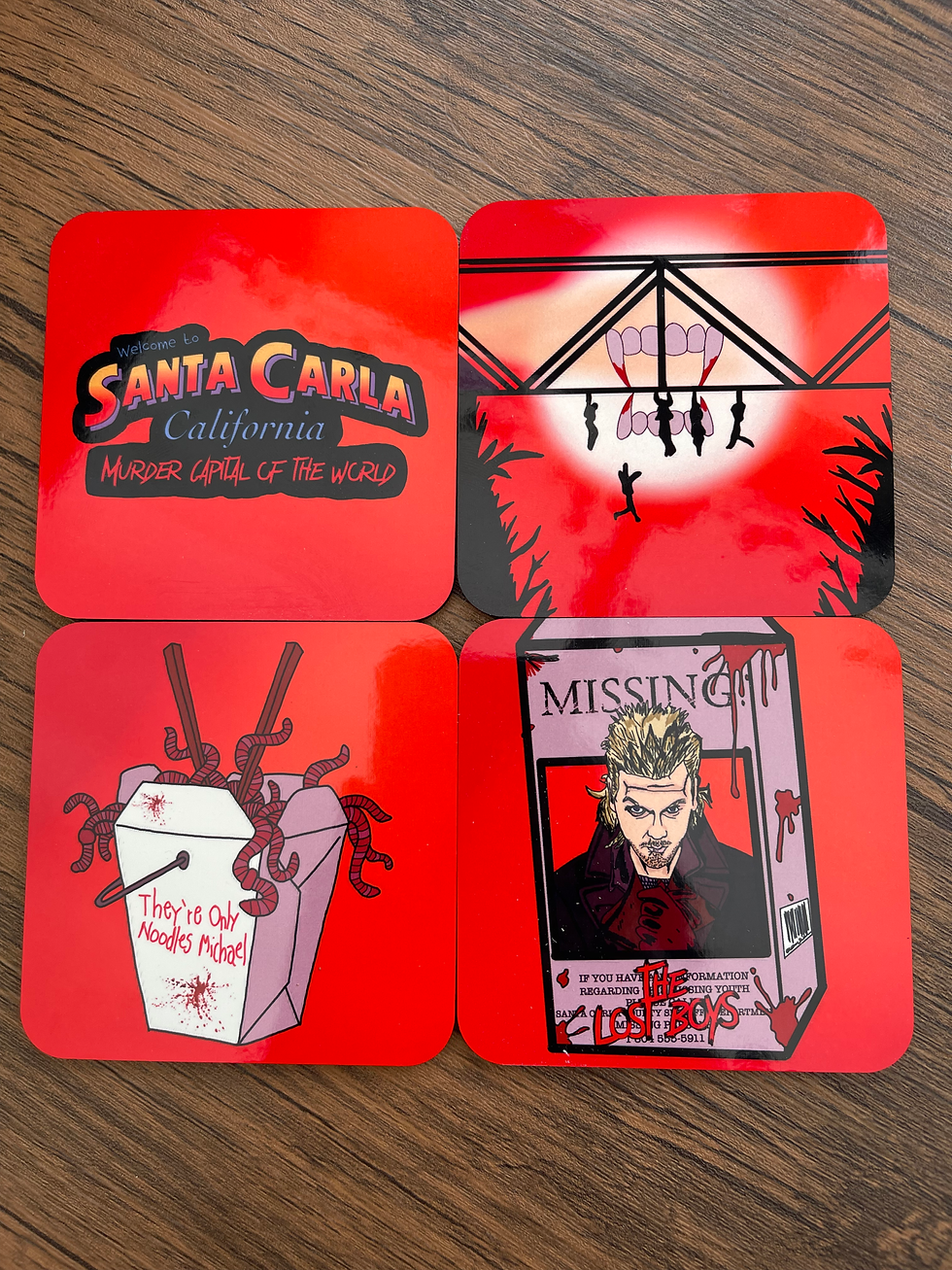 Thumbnail: Lost Boys Coasters with gift box!