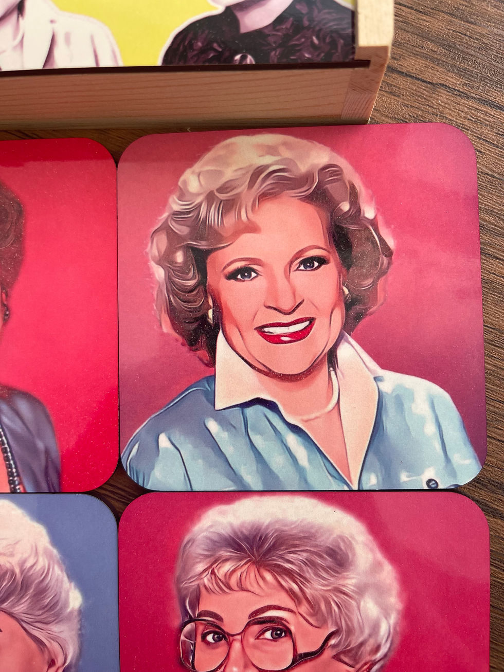 Thumbnail: The Golden Girls Coasters with gift box!