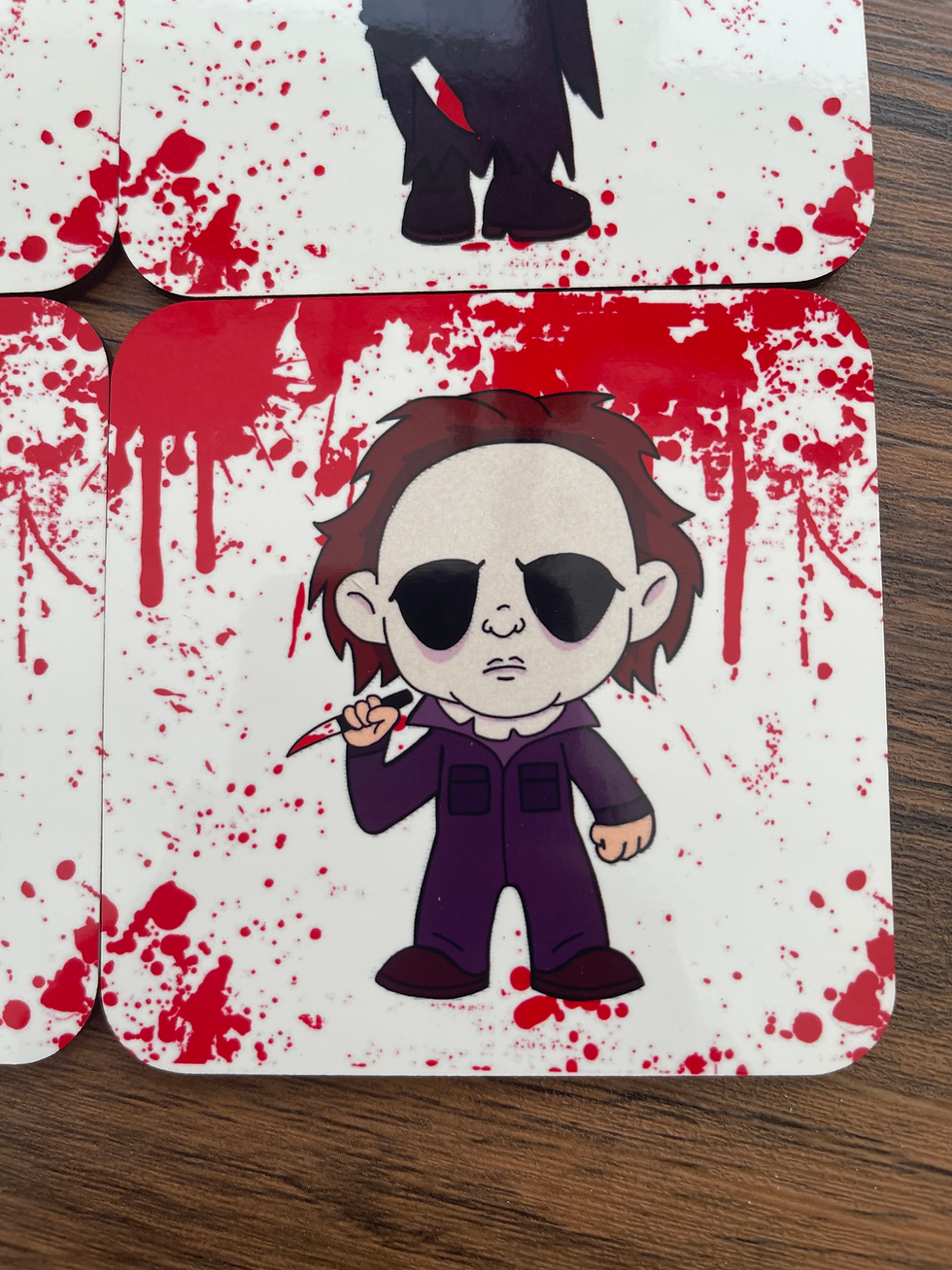 Thumbnail: Horror Coasters with gift box!