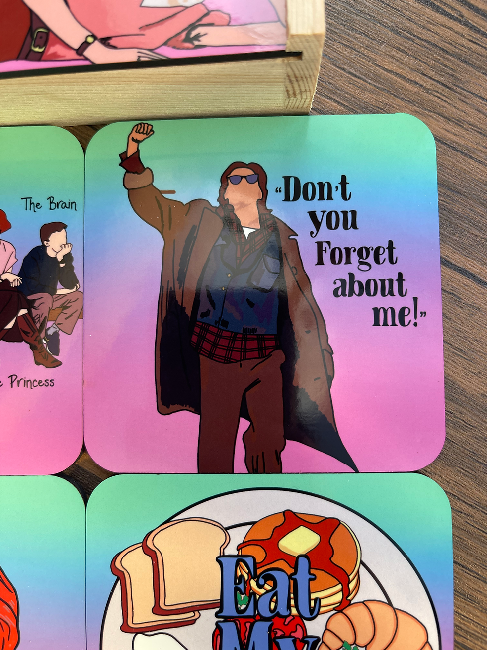 Thumbnail: The Breakfast Club Coasters with gift box!