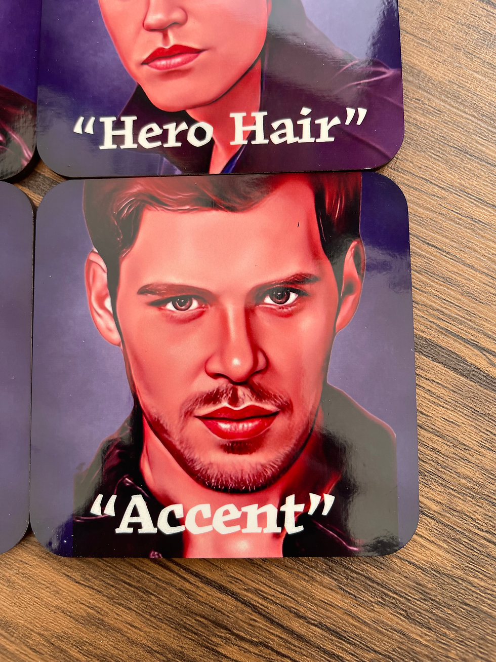 Thumbnail: Vampire Diaries  Coasters with gift box!