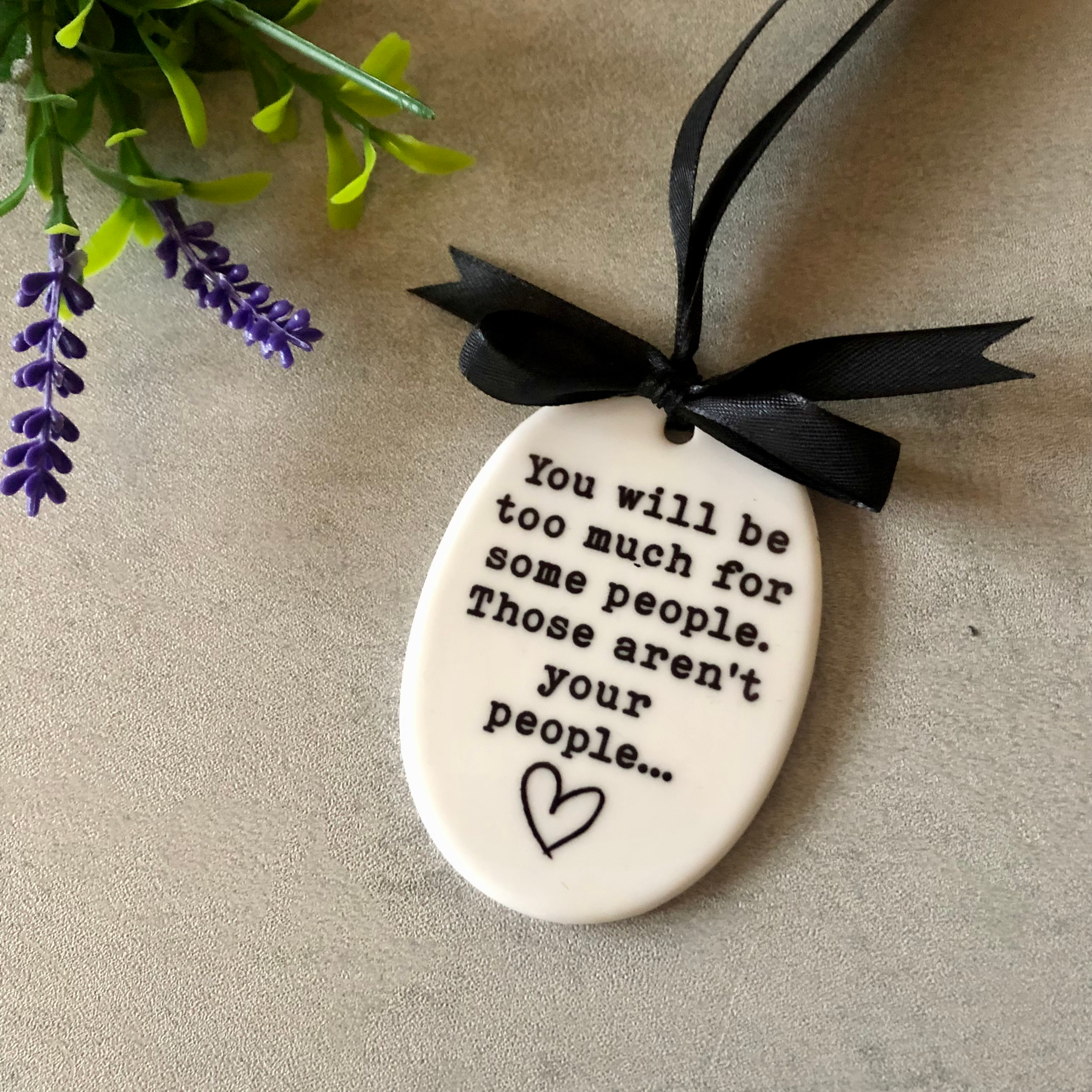 Thoughtful, keepsake Ornament