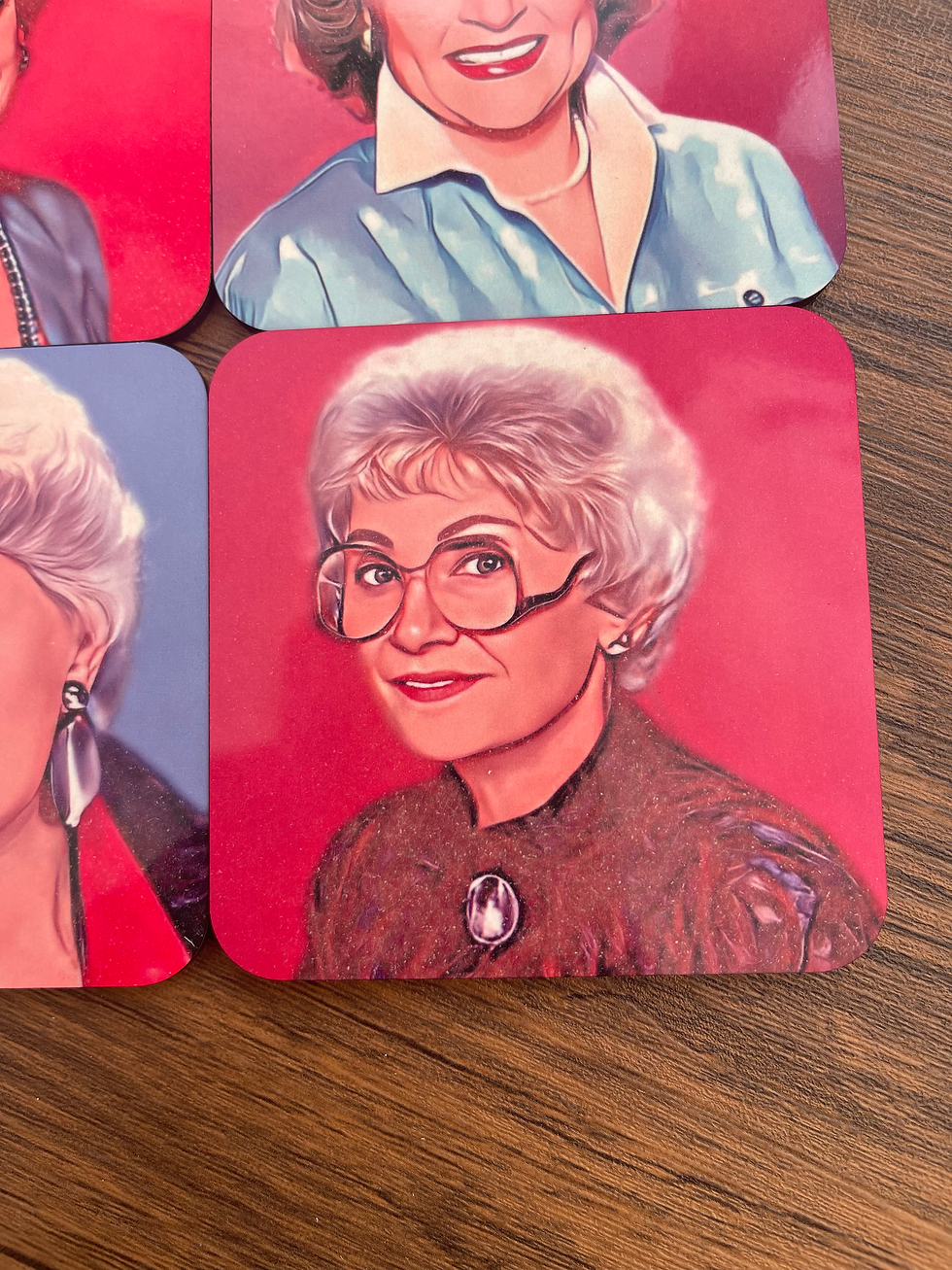 Thumbnail: The Golden Girls Coasters with gift box!
