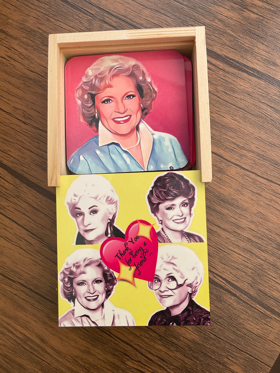 Thumbnail: The Golden Girls Coasters with gift box!