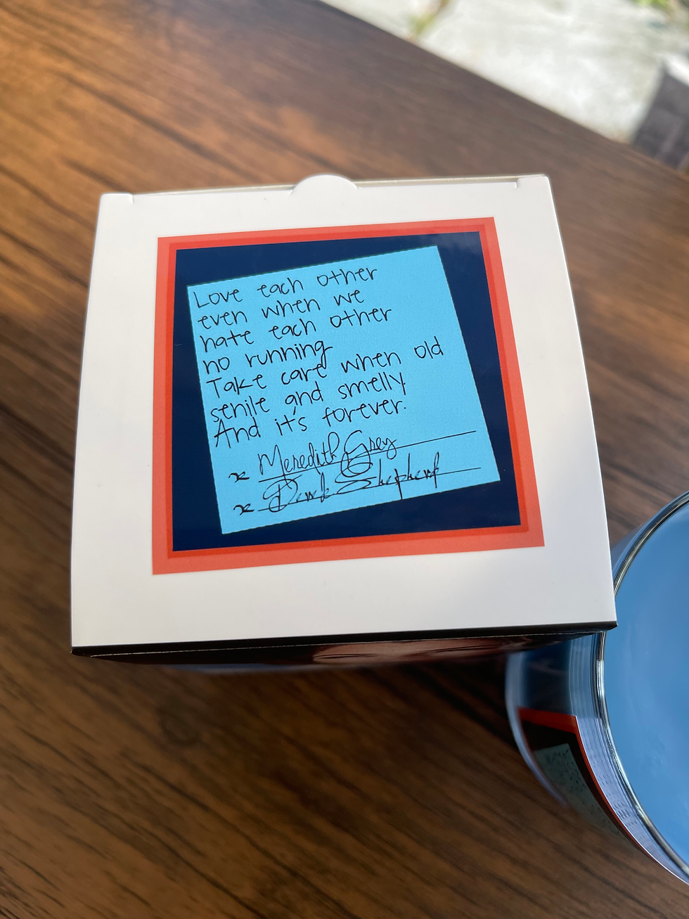 Thumbnail: Grays Anatomy Scented Candle