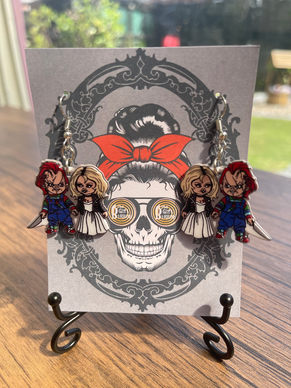 Chucky and His Bride Earrings!