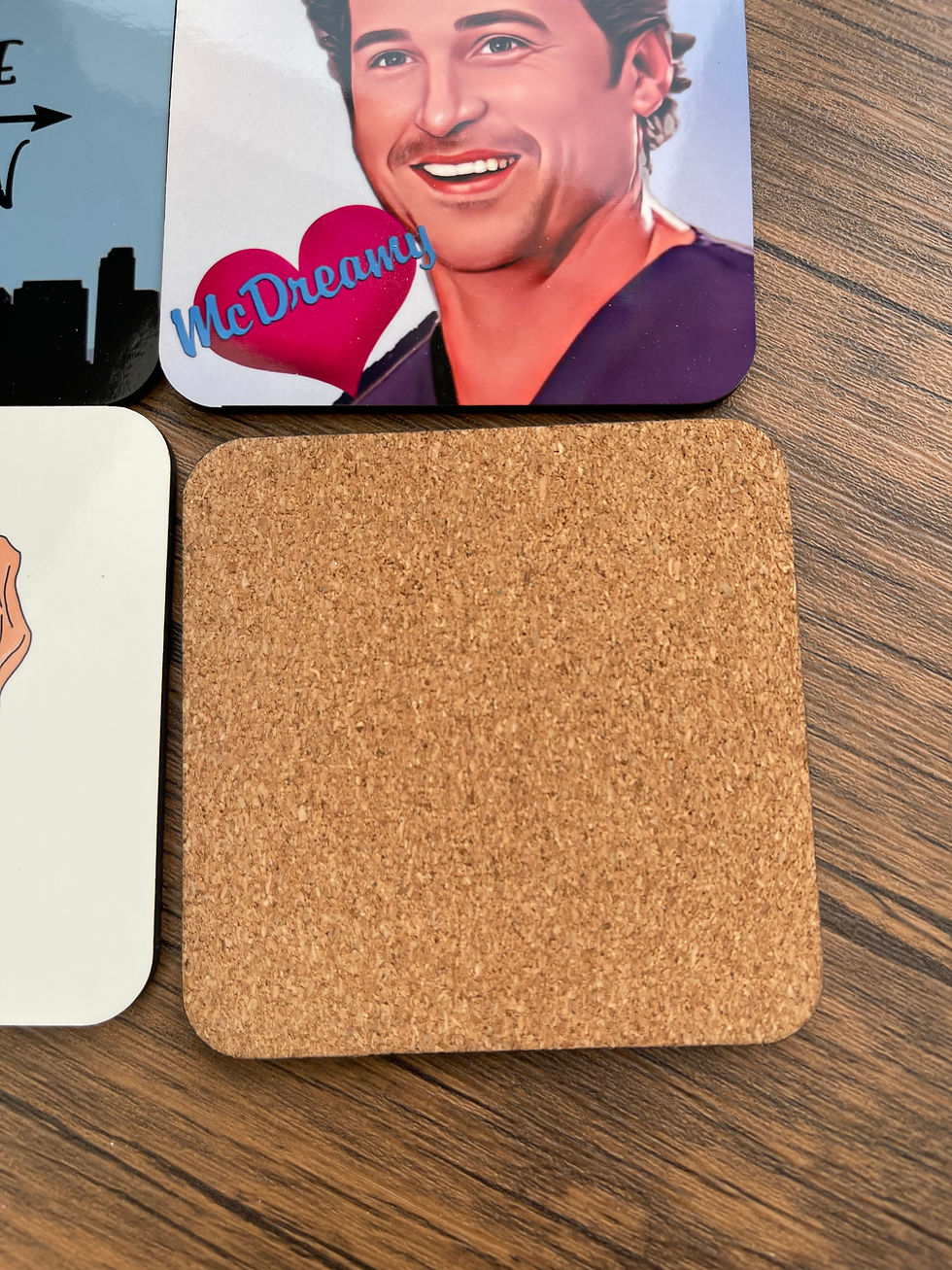 Thumbnail: Greys Anatomy Coasters with gift box!