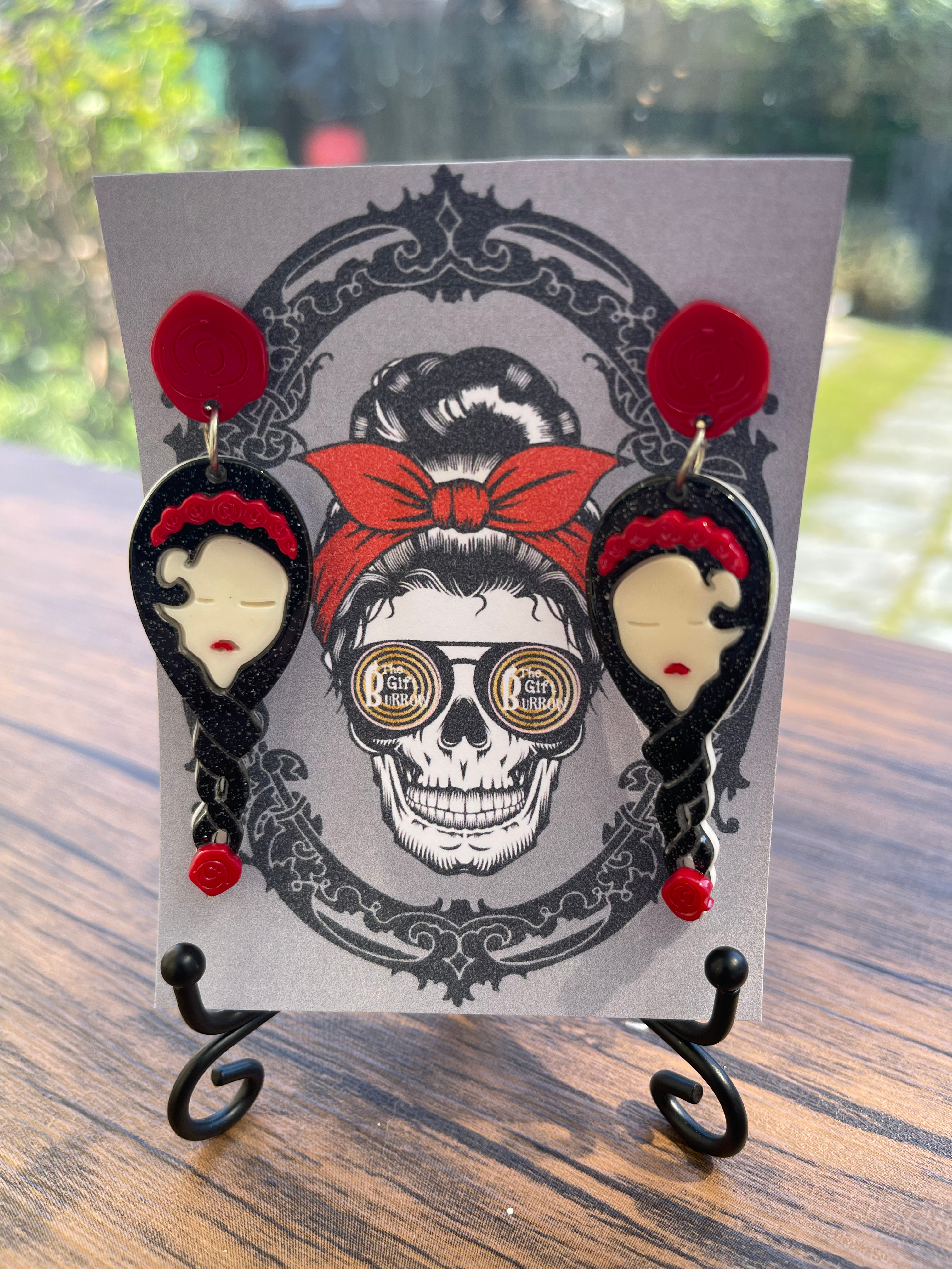 Chic Fashion Acrylic, 3D Earrings