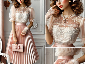 Coquette Fashion: Pesona Feminin yang Anggun dan Elegan