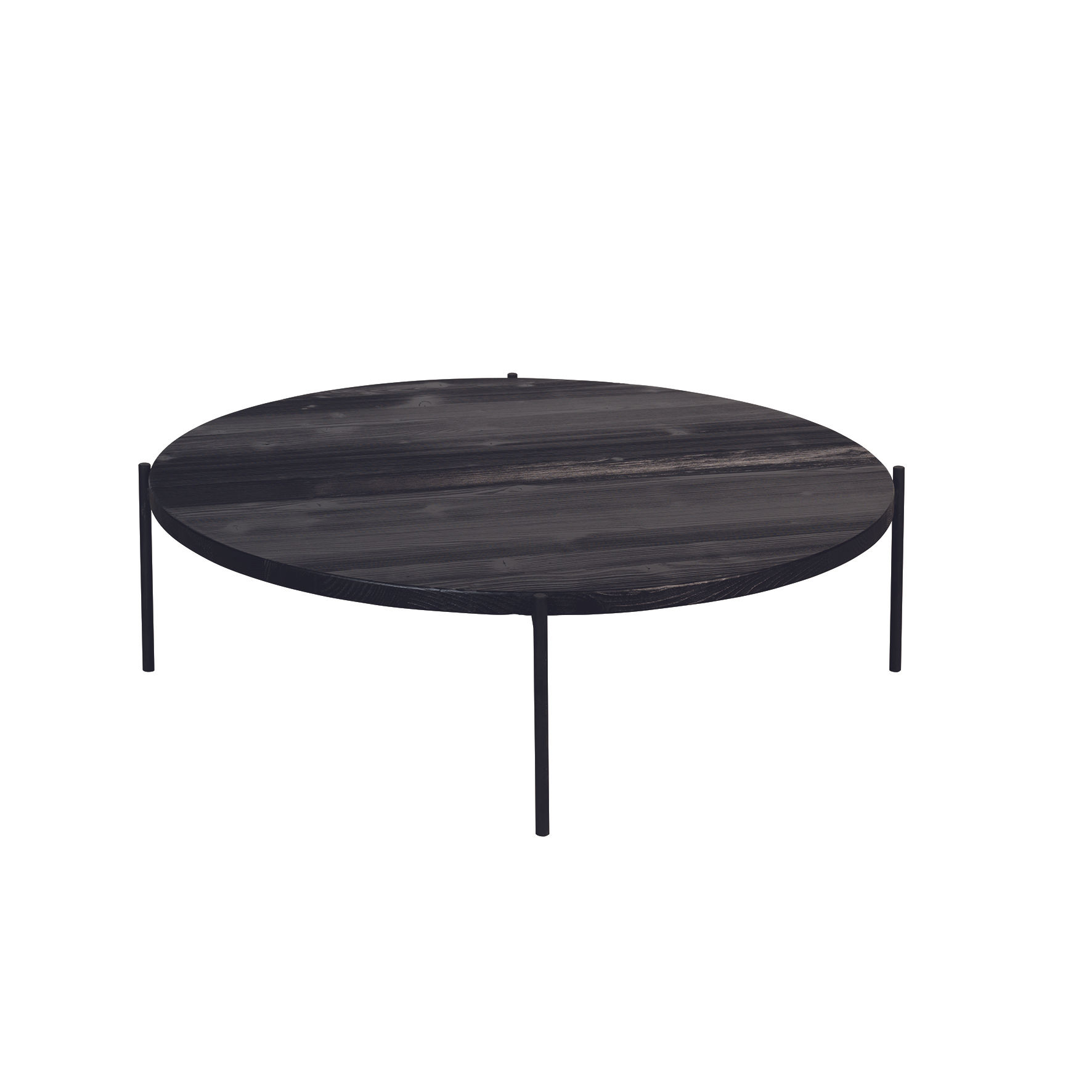 TABLE BASSE RONDE BARNABE XL Noir
