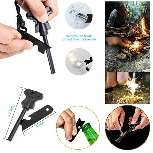 Thumbnail: 14 in 1 Outdoor Emergency Survival And Safety Gear Kit Camping