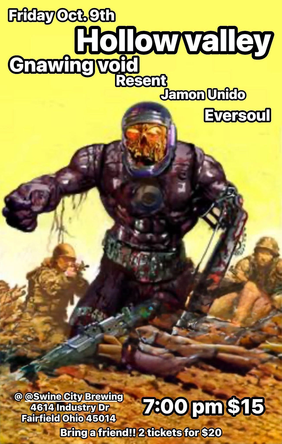 Hollow Valley, Gnawing Void, Resent, Jamon UNIDO, Eversoul