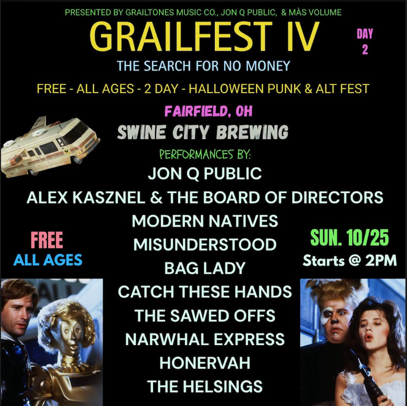 GRAILFEST 4: THE SEARCH FOR NO MONEY (DAY 2)