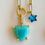 Miniature : Variante “HUG ME” : pendentif cœur pastel avec inscription HUG ME.