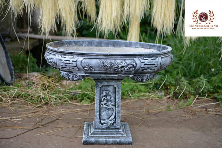 Đôn Xi Măng Kê Chậu Ang Cây Cảnh