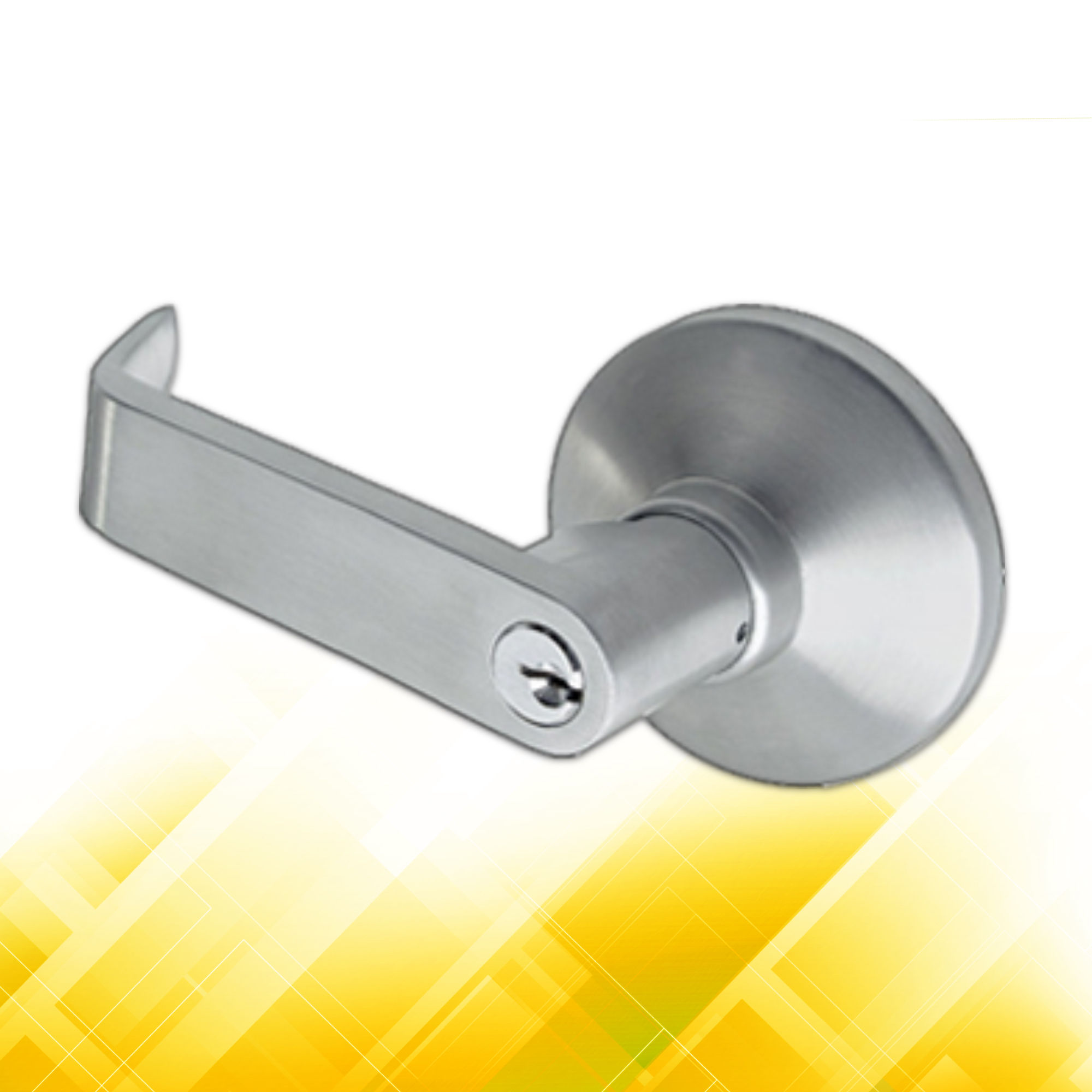 PowerHouse Panic Device Exit Trim Stainless Steel Entrance Function (006)