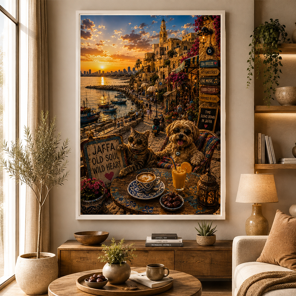 Poster JAFFA — Là où le temps ralentit