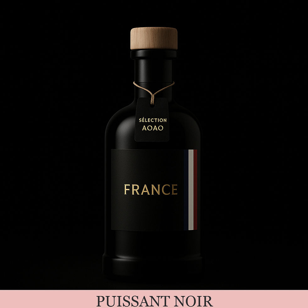 🔴France - Huile d’Olive – Saveur FRUITÉ NOIR