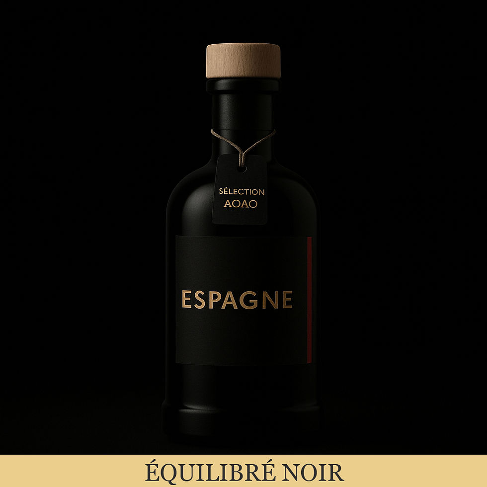 Espagne – Huile d’olive – Saveur FRUITÉ NOIR