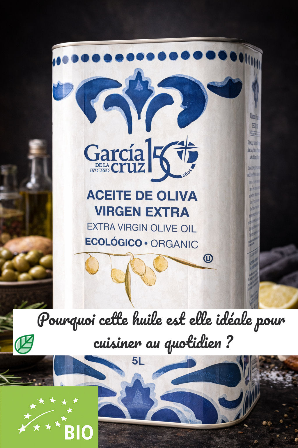 🟡Pourquoi cette huile est elle idéale pour cuisiner au quotidien ?