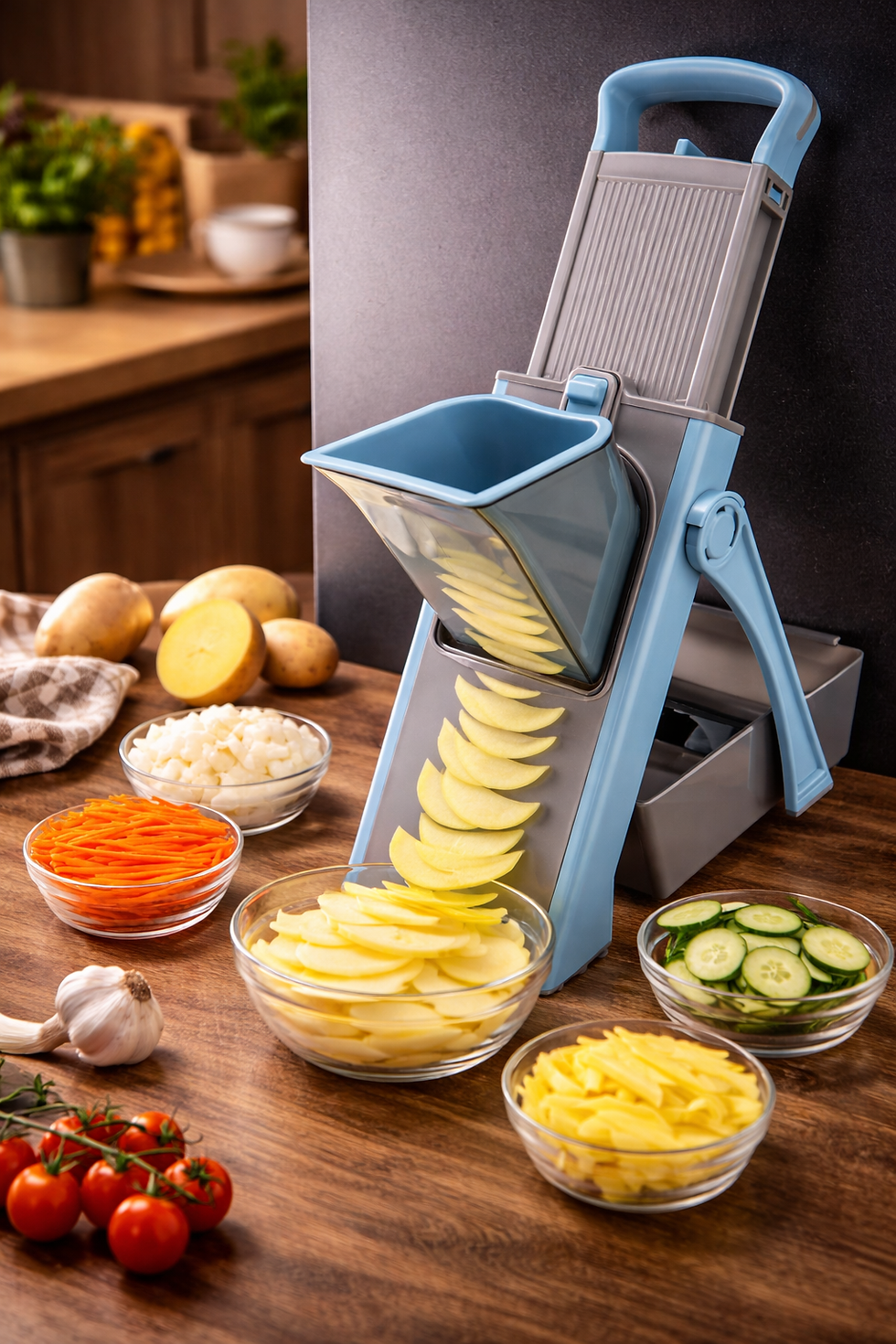 🟩 Mandoline, Et si trancher vos légumes devenait un vrai plaisir ?