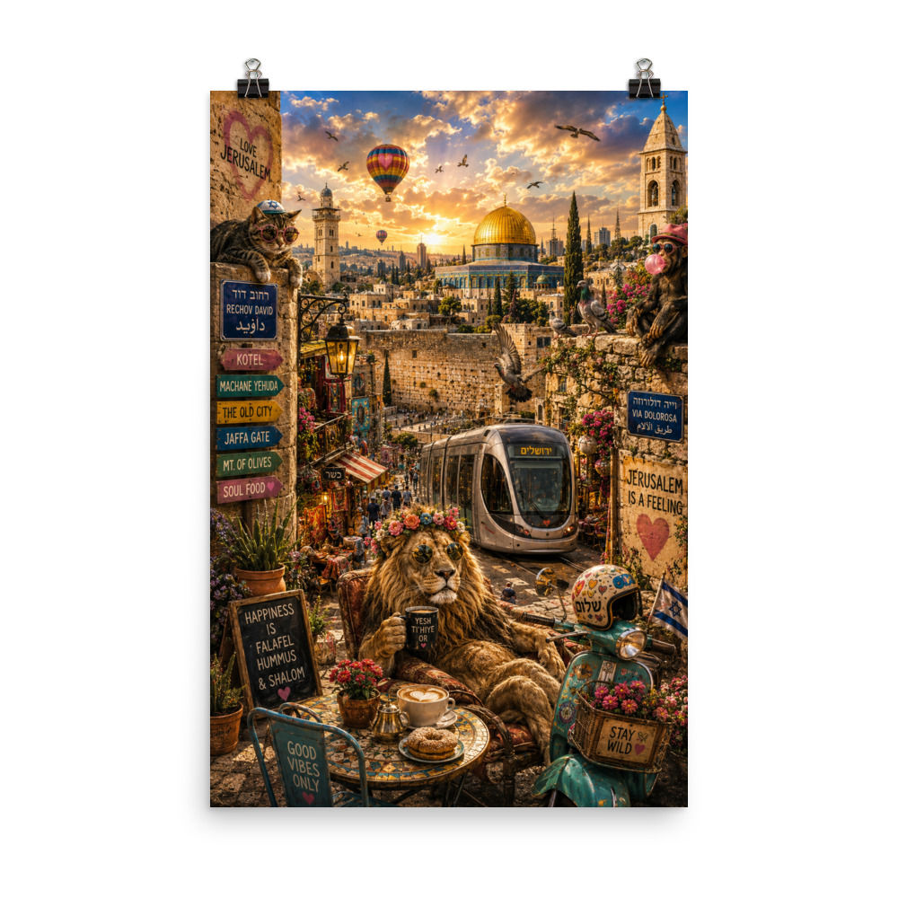 Poster JÉRUSALEM — Une ville, mille histoires